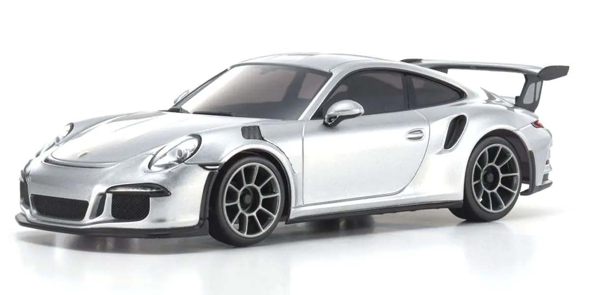 Kyosho Autoscale Mini-Z Porsche 911 GT3 RS Silver (N-RM) K.MZP159S
