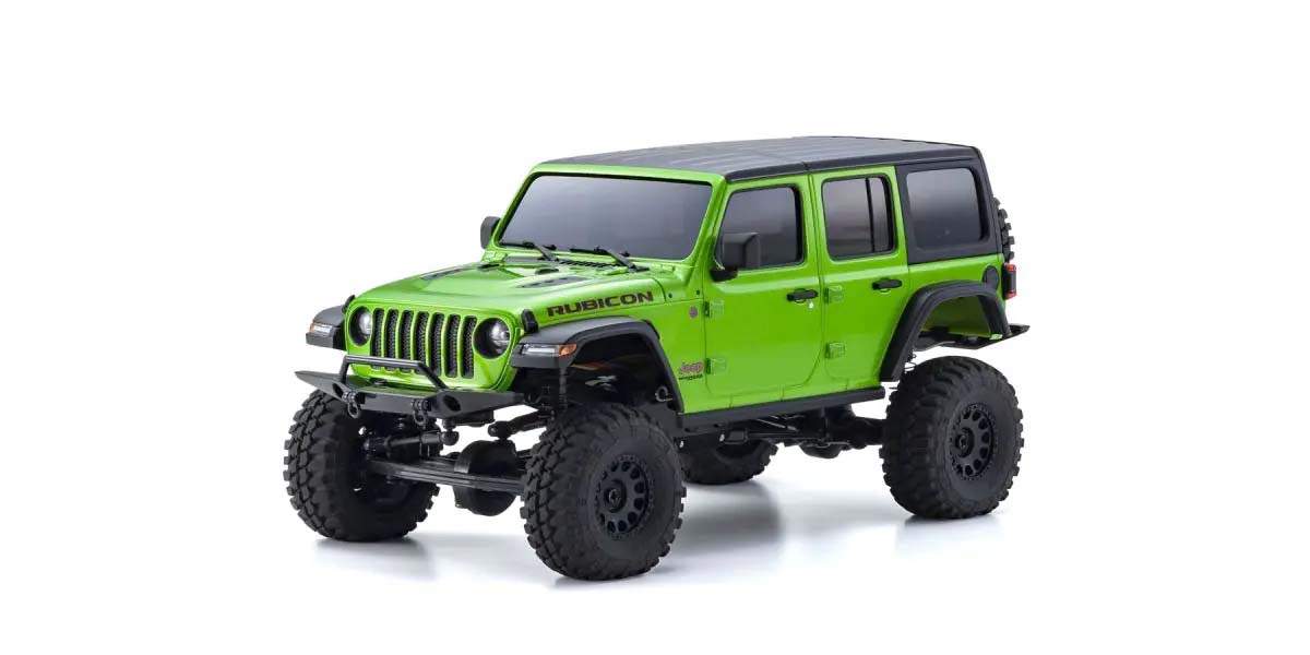 Mini-Z 4X4 MX-01 Jeep Wrangler Unlimited Rubicon Green (KT531P)