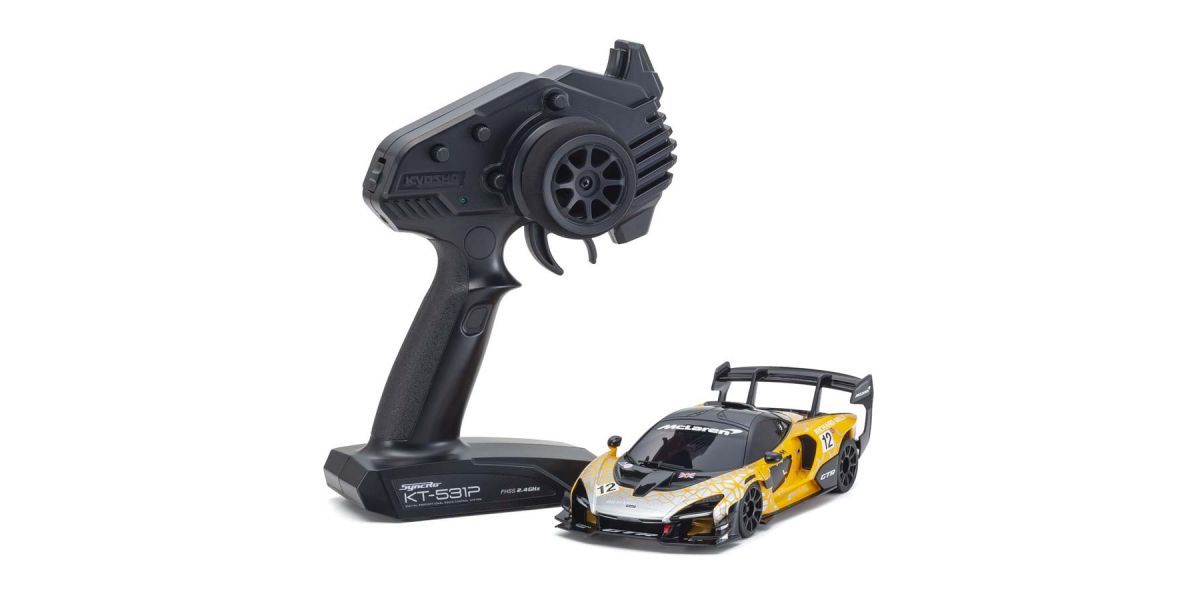 Kyosho Mini-Z MR03 RWD McLaren Senna GTR Orange (W-MM/KT531P)