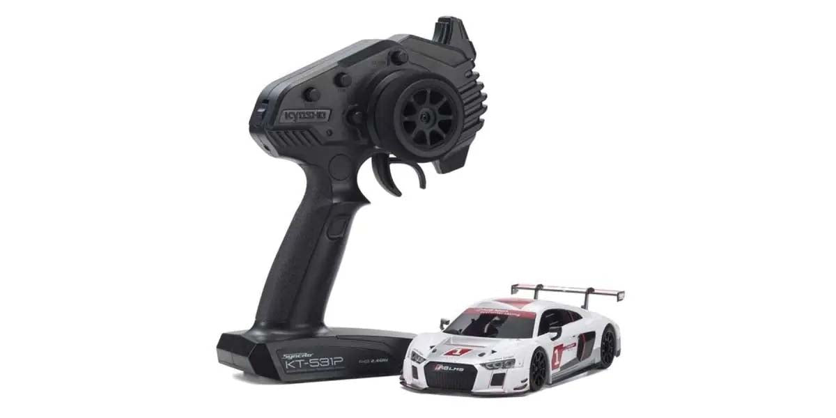 Kyosho Mini-Z MR04 RWD Audi R8 LMS 2015 White (W-MM/KT531P)