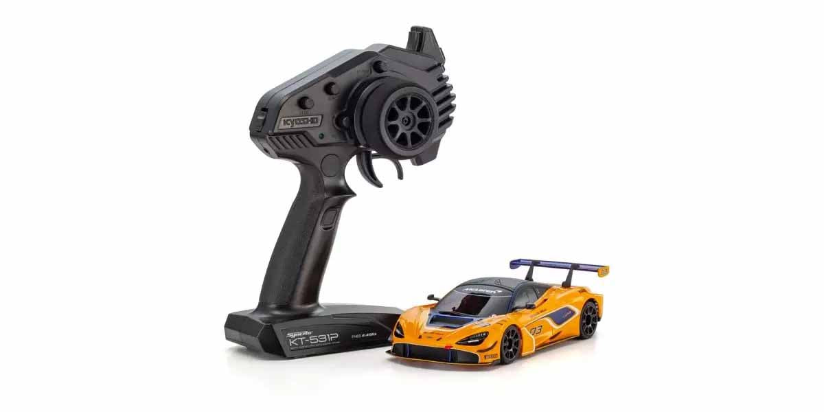 Kyosho Mini-Z MR04 RWD McLaren 720S GT3 Orange #03 (W-MM/KT531P)
