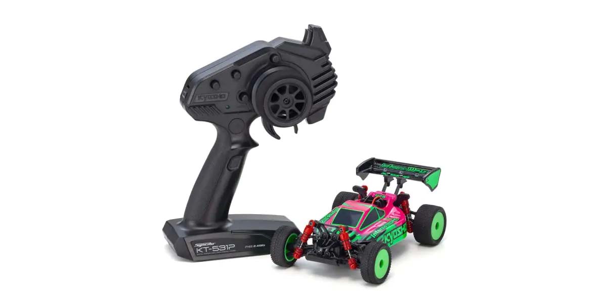 Kyosho Mini-Z MB010 Readyset 4WD Inferno MP9 TKI3 Pink-Green