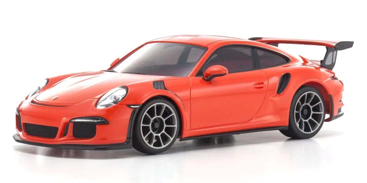 Kyosho Autoscale Mini-Z Porsche 911 GT3 RS Orange (N-RM) K.MZP159OR