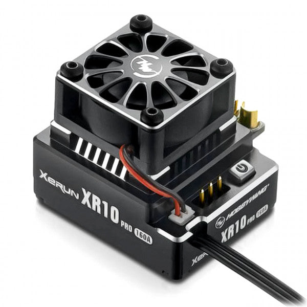 Hobbywing Xerun XR10 Pro Brushless Regler Schwarz 160A, 2-3s LiPo