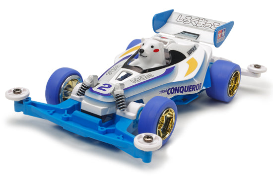 MINI 4WD MODELLO  SHIROKUMAKKO ORSO BIANCO SUPER II TAMIYA 18083