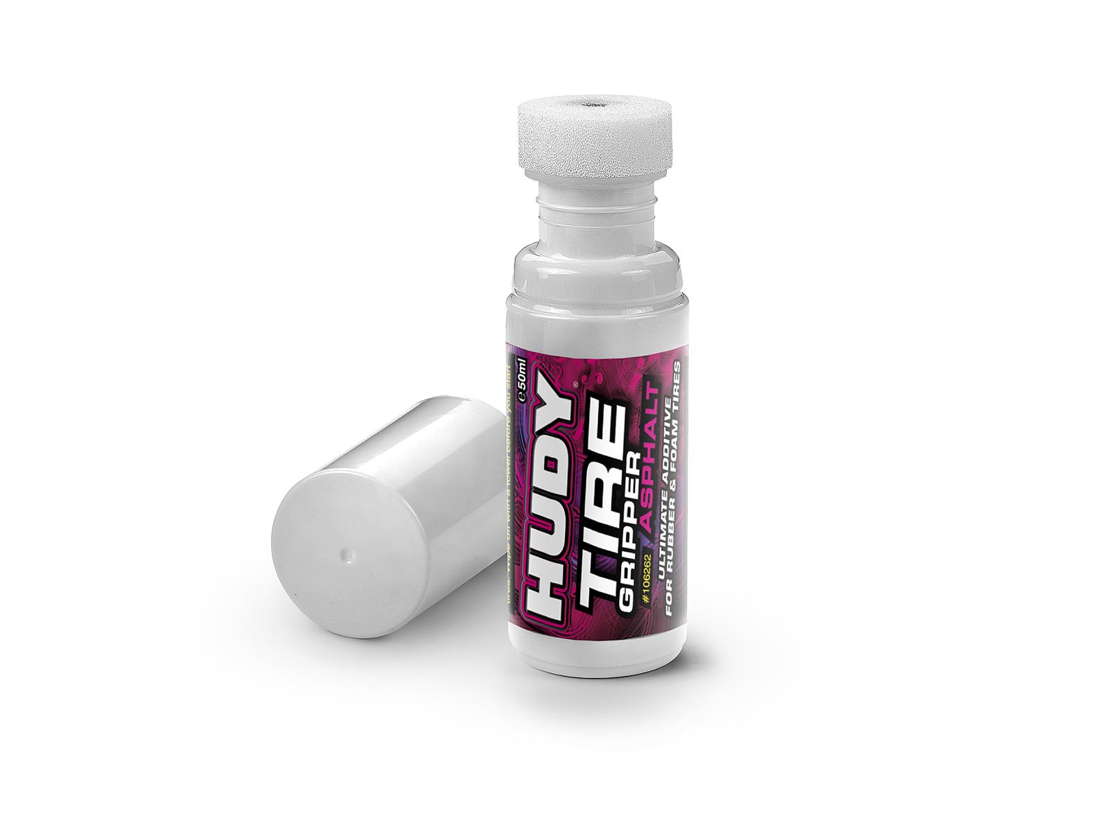 HUDY Tire Additive - Tire Gripper Asphalt (Foam & Rubber Tires) 50ml
