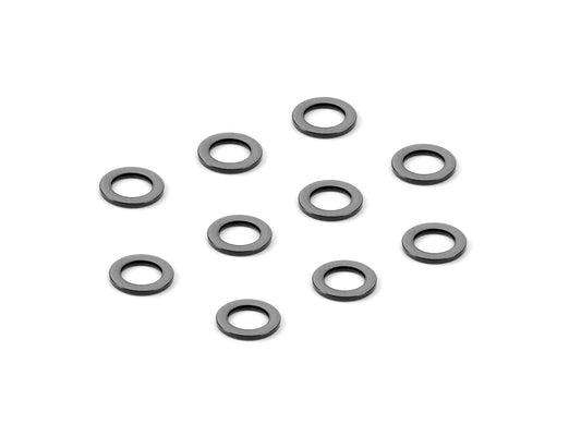 303142-K ALU SHIM 3x5x0.5MM - BLACK (10)