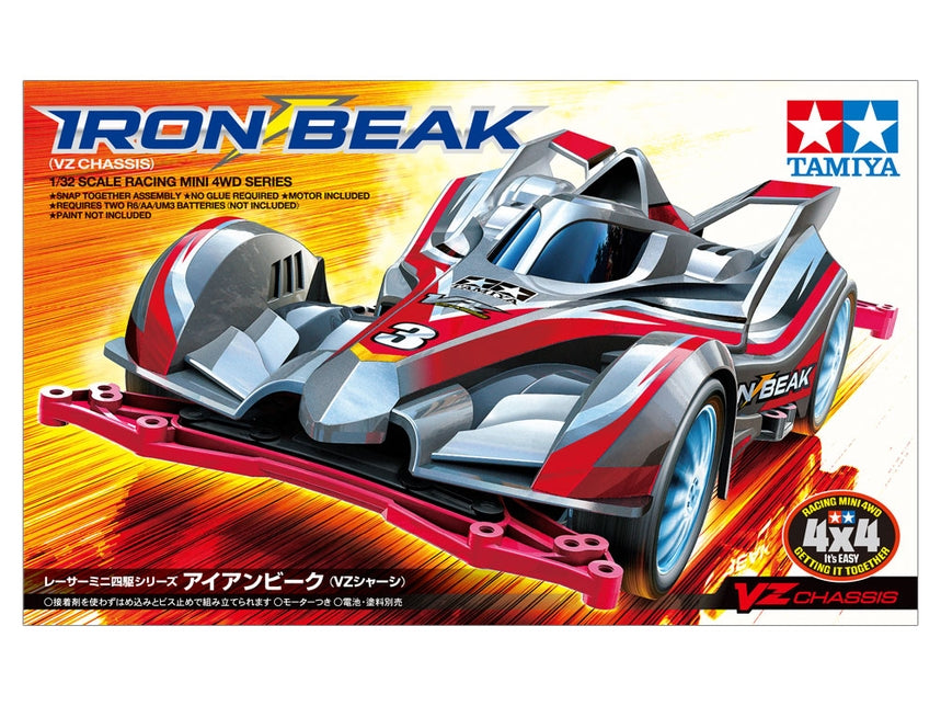 MINI 4WD IRON BEAK TELAIO VZ MODELLO TAMIYA 18098