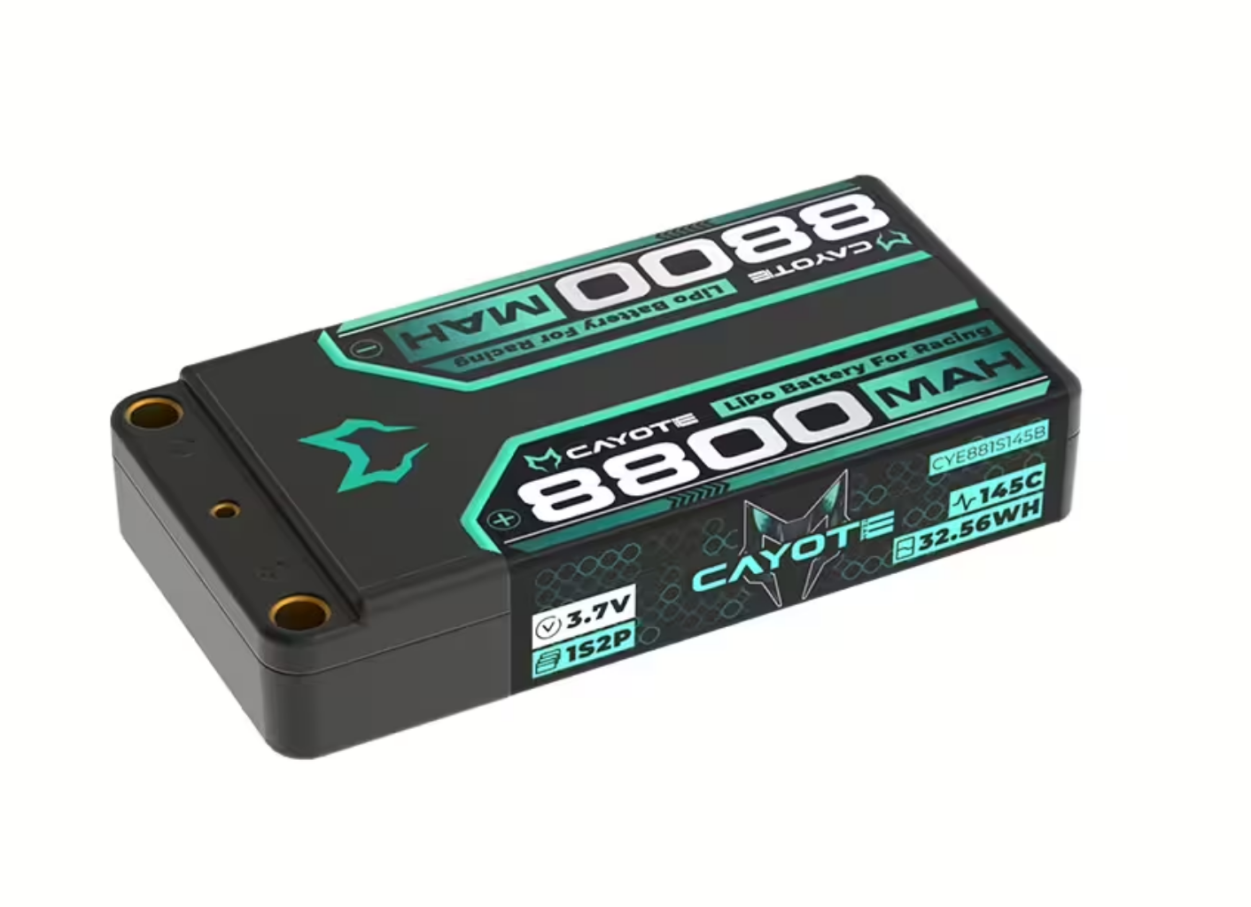 CAYOTE Racing 8800mAh 1S LiPo Battery 3,7V 145C 162g