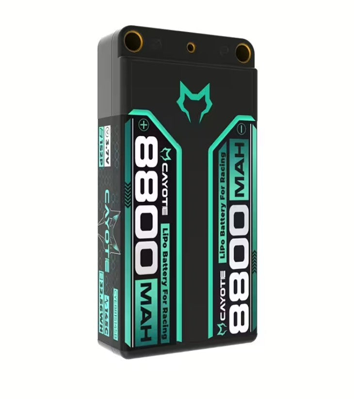 CAYOTE Racing 8800mAh 1S LiPo Battery 3,7V 145C 162g