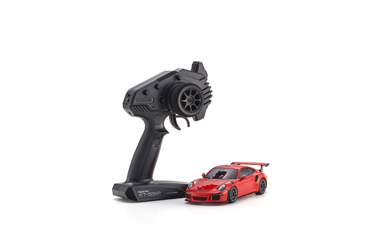 Kyosho Mini-Z MR04 RWD Porsche 911 GT3 RS Orange (N-RM/KT531P)
