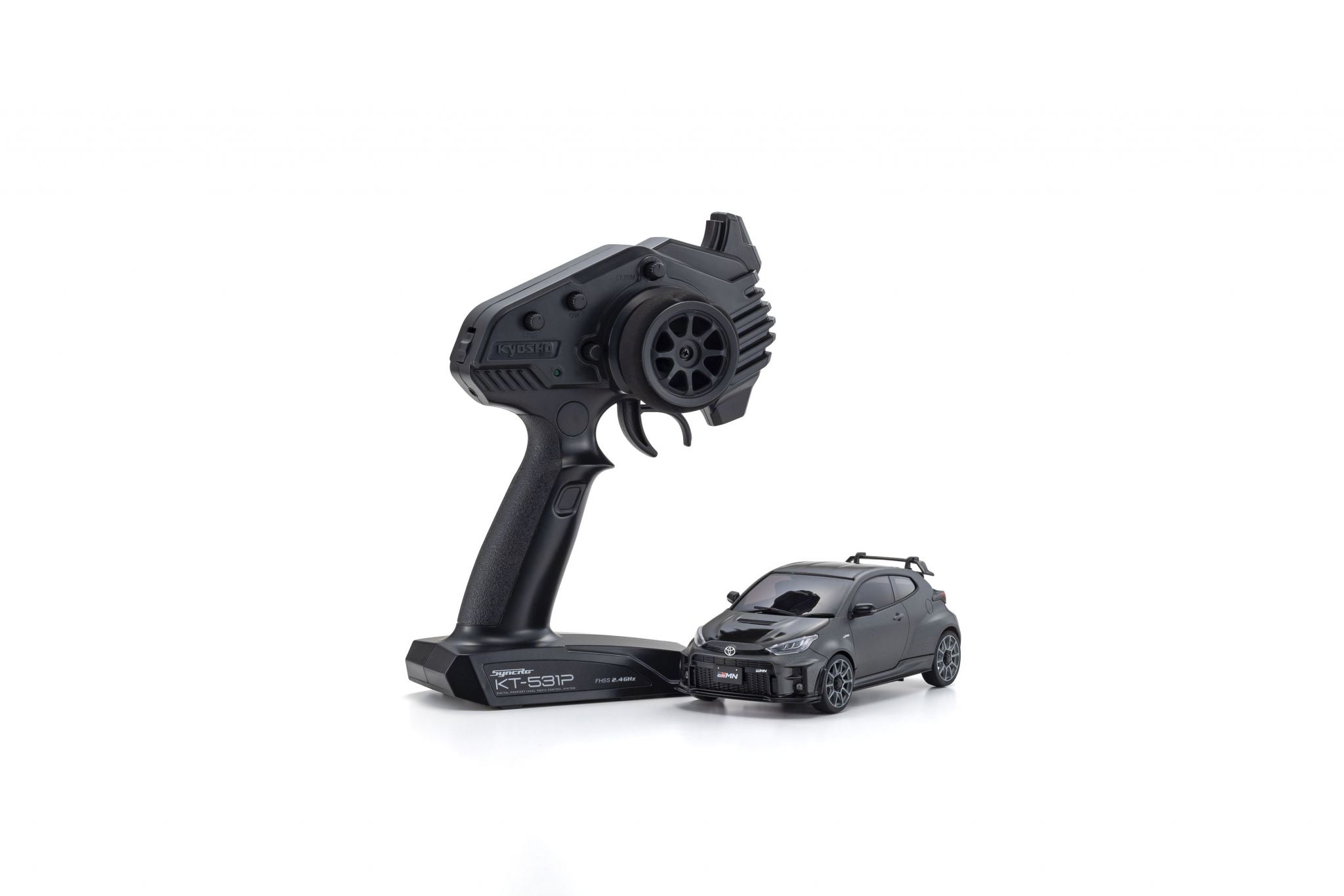 Mini-Z AWD Toyota GRMN Yaris Circuit Package Gun Metal (MA020-KT531P)