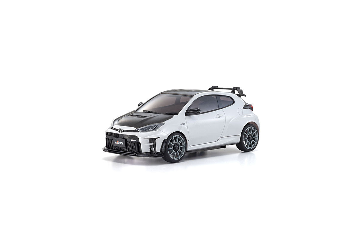 Mini-Z AWD Toyota GRMN Yaris Circuit Package White (MA020-KT531P)