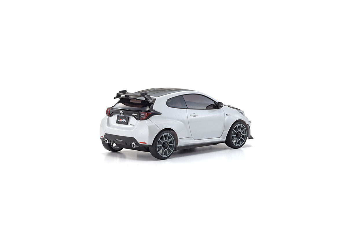 Mini-Z AWD Toyota GRMN Yaris Circuit Package White (MA020-KT531P)