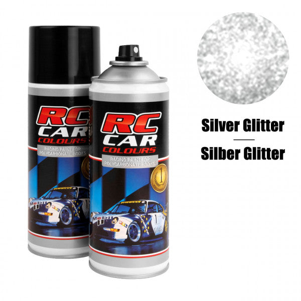 Lexan Spray Silver Glitter Nr 924 150ml