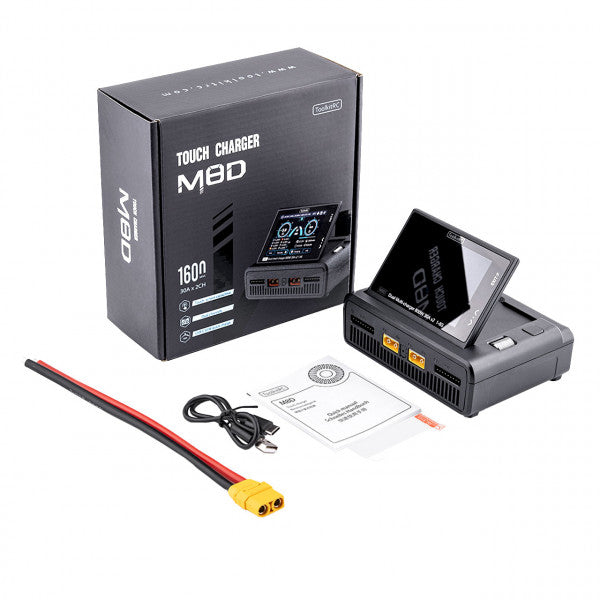 ToolkitRC M8D LiPo 1-8S 30A Duo Charger DC 10-49V