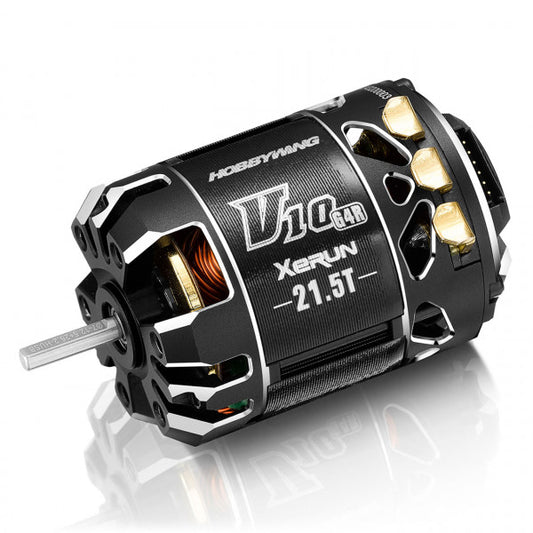 Hobbywing Xerun V10 Brushless Motor G4R (2-3s) 21.5T Sensored for 1:10