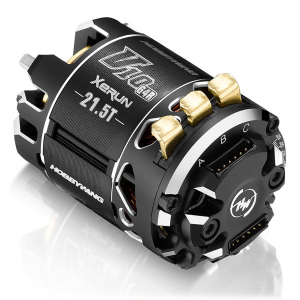 Hobbywing Xerun V10 Brushless Motor G4R (2-3s) 21.5T Sensored for 1:10