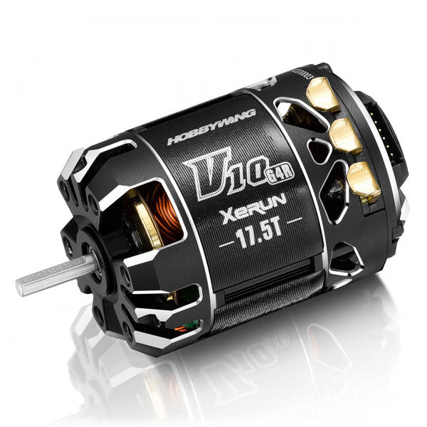 Hobbywing Xerun V10 Brushless Motor G4R (2-3s) 17.5T Sensored for 1:10